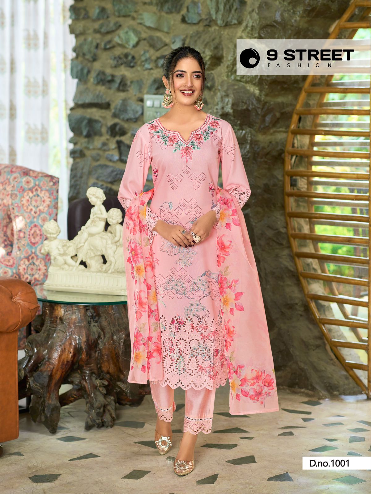Deliza By 9 Street Viscose Designer Readymade Suits Wholesale Shop In Surat
